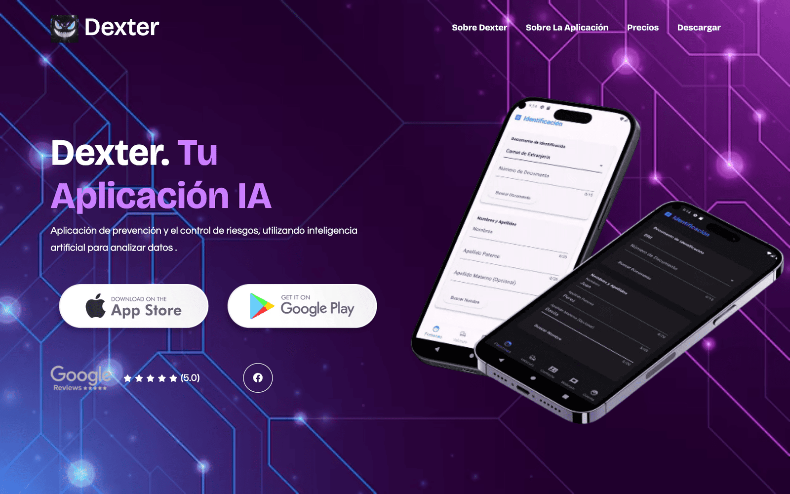 Seguridad con IA, P�gina Web, Sistema y Aplicacin