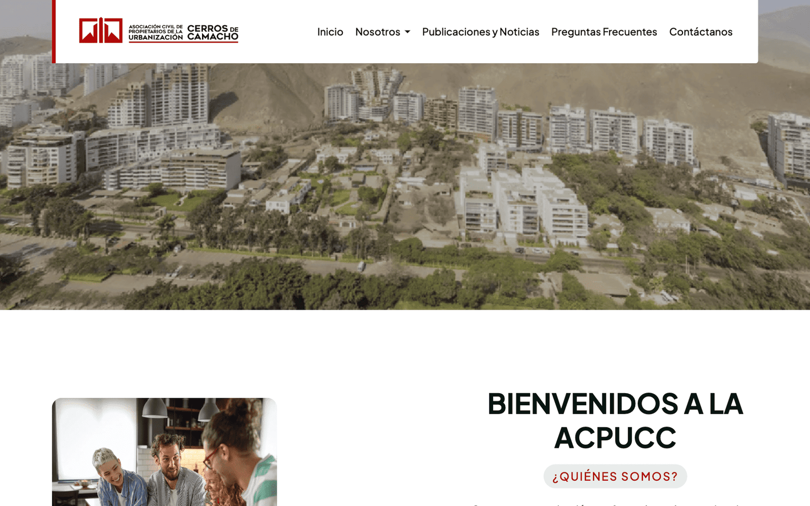 Urbanización | Página Web y Blog (tercerizado)