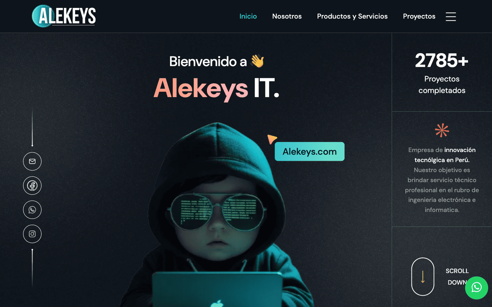 Electrónica e Informática | Página Web