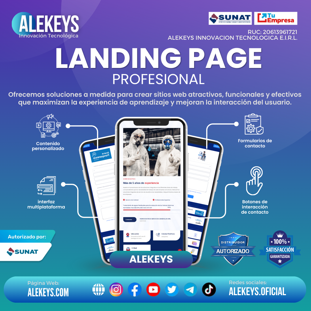 Landing Page Profesional, 