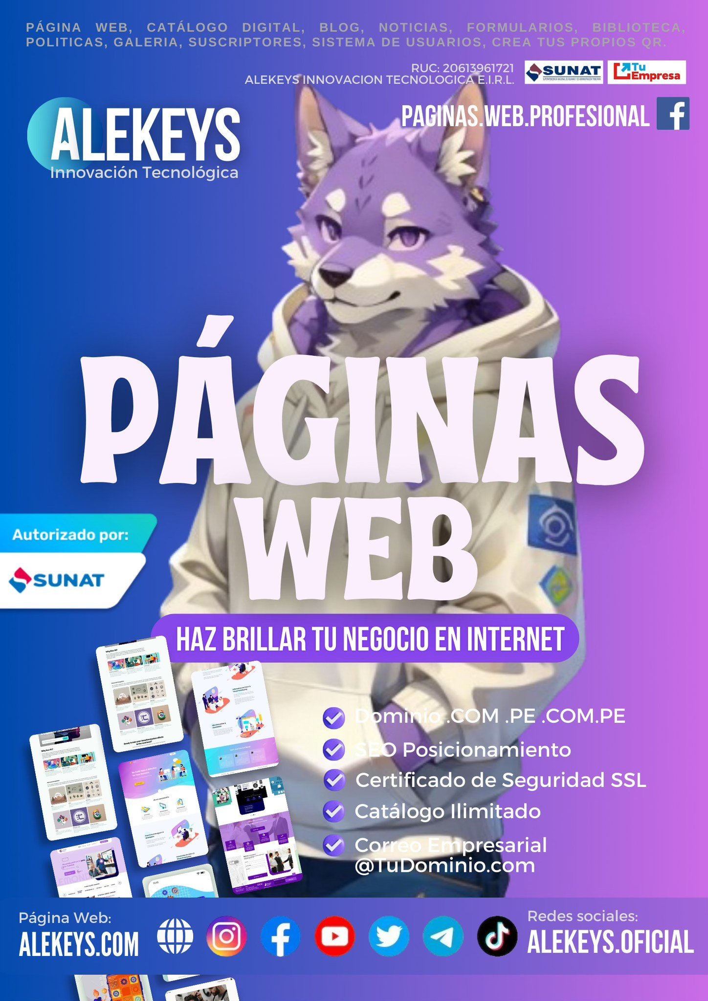Página web profesional